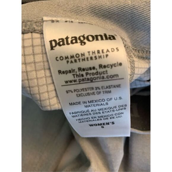 Patagonia Midweight Capilene baselayer leggings pants gray size small 44490 - Picture 5 of 6